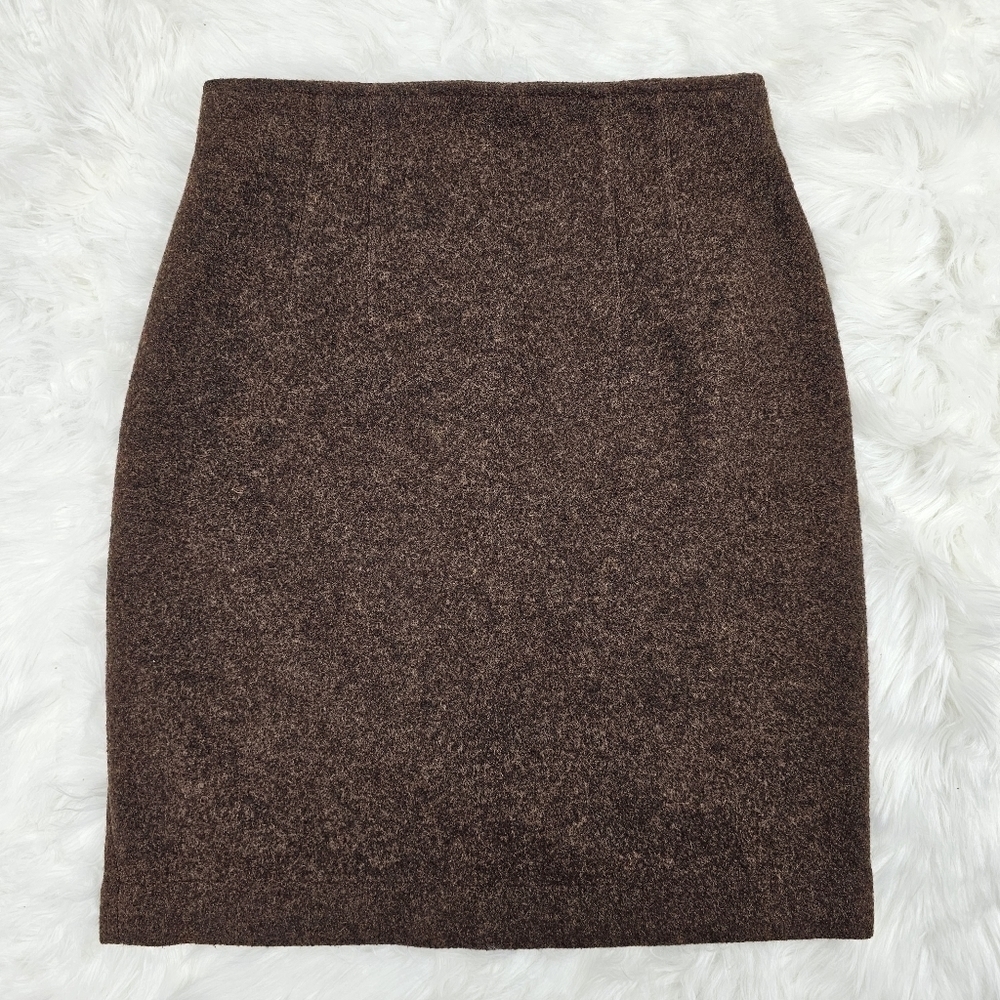 Vintage Wool Pencil Skirt
